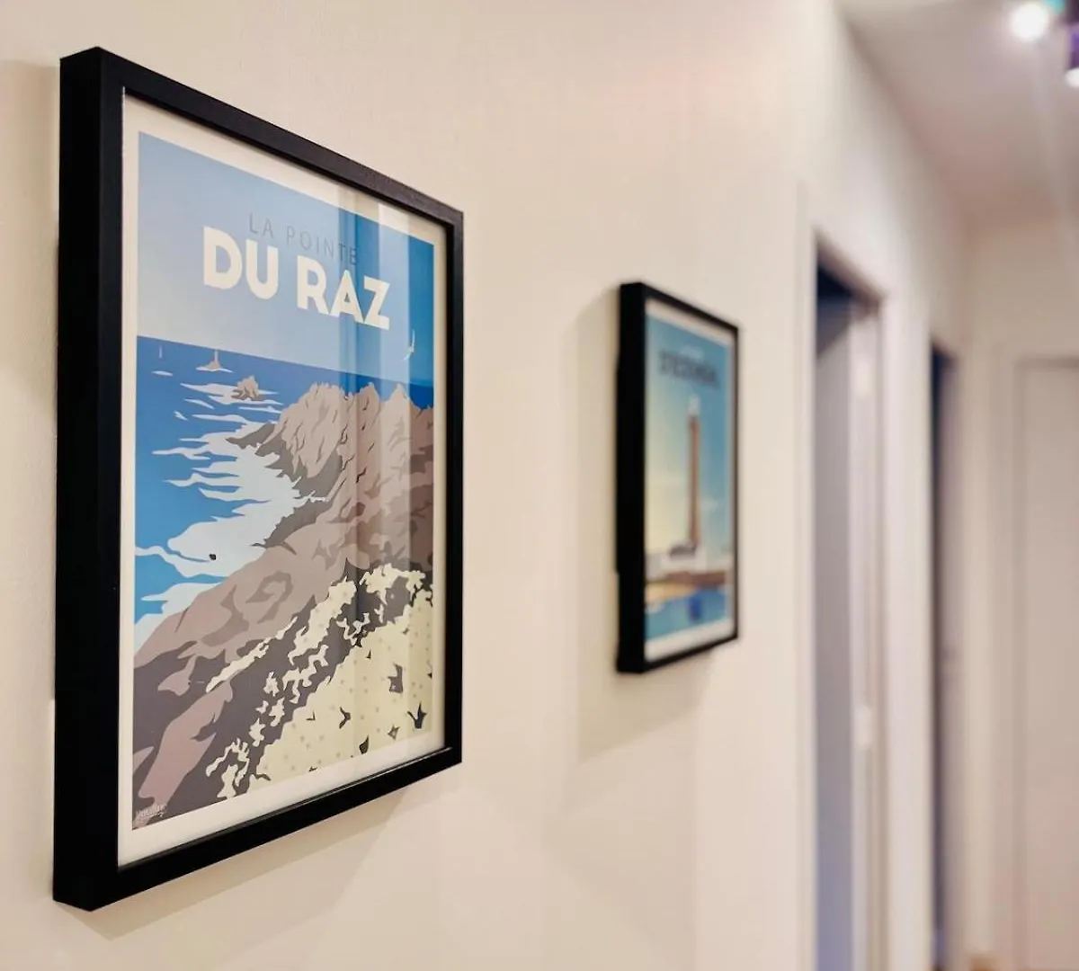 Apartmán Refuge Moderne A Quimper Avec Lit King Size